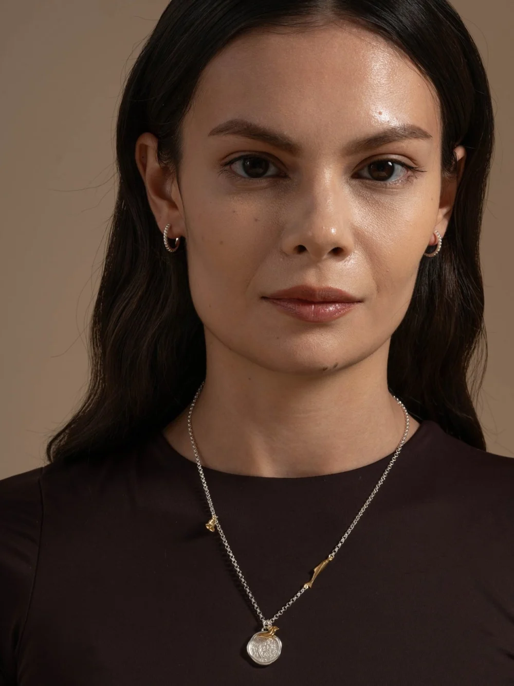 Dower & Hall 'The Glasgow Flourish' Talisman Necklace, view 3