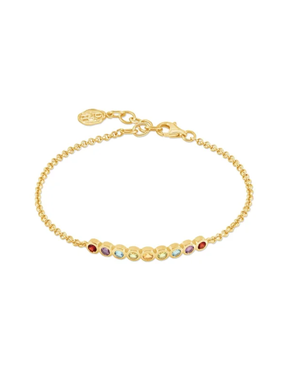 Dower & Hall Tutti Frutti Bar Bracelet