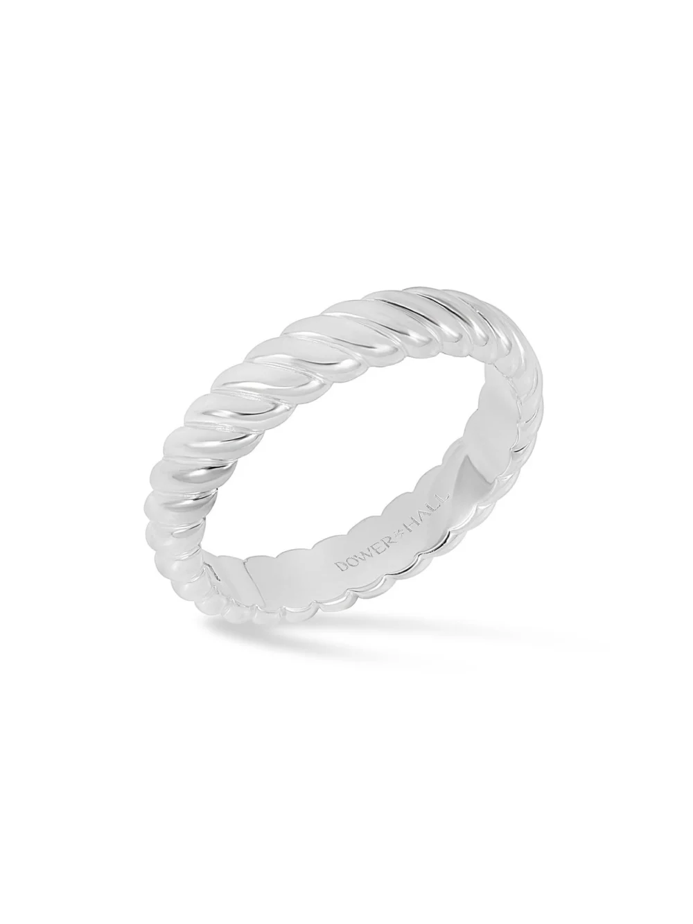 Dower & Hall Twist Twinkle Ring
