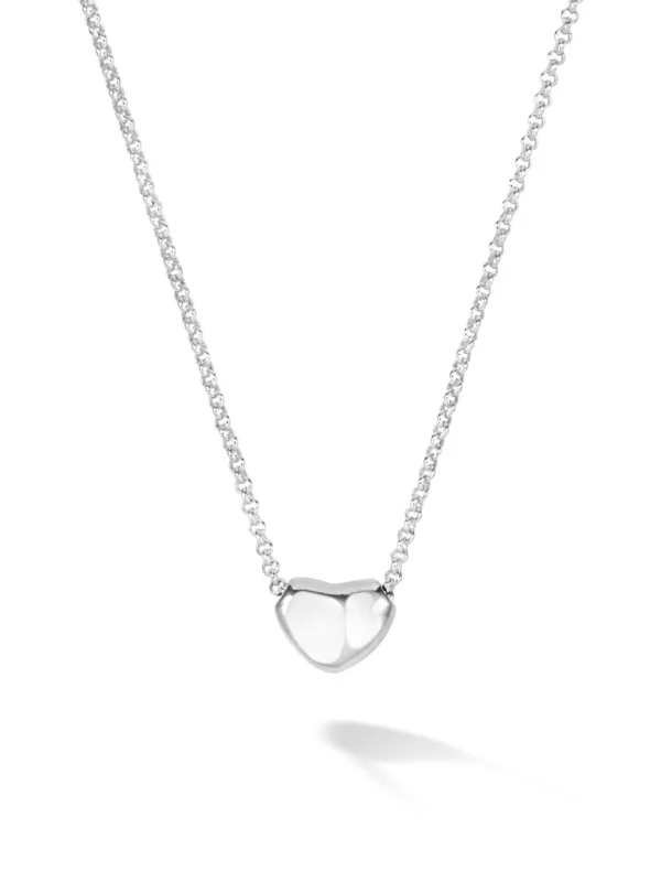 Dower & Hall Waterfall Mini Heart Pendant