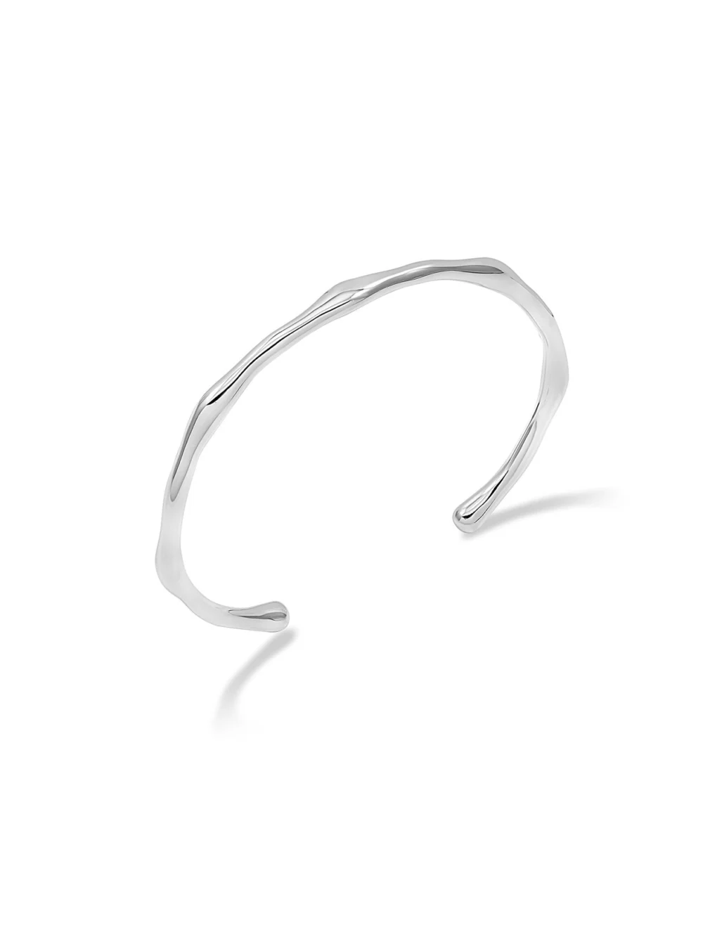 Dower & Hall Waterfall Torque Bangle, view 4