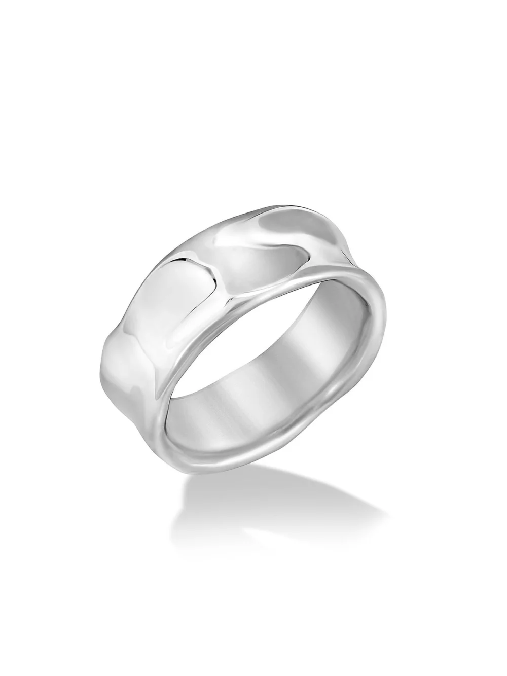 Dower & Hall Wide Waterfall Ring