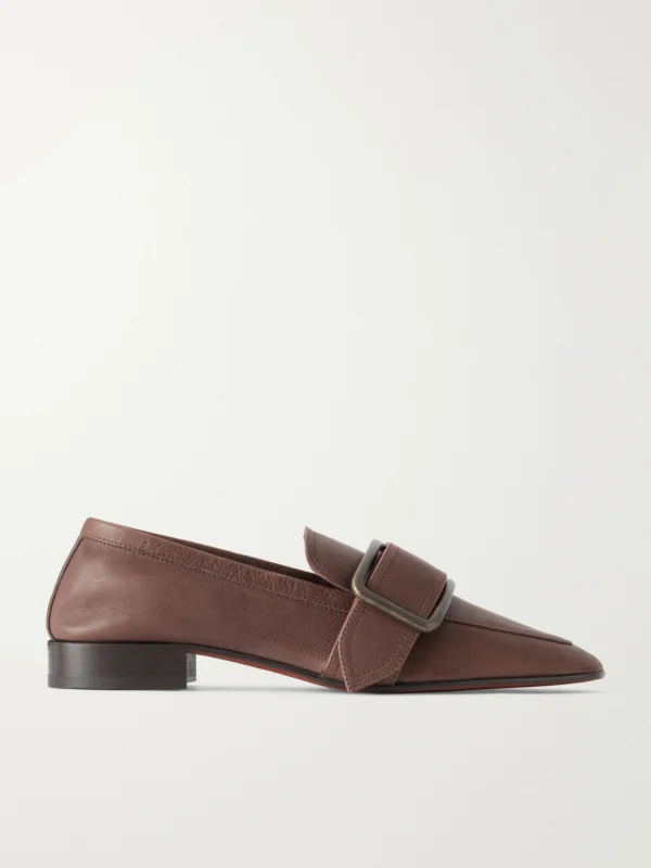 Dries Van Noten Buckle-detailed Leather Loafers