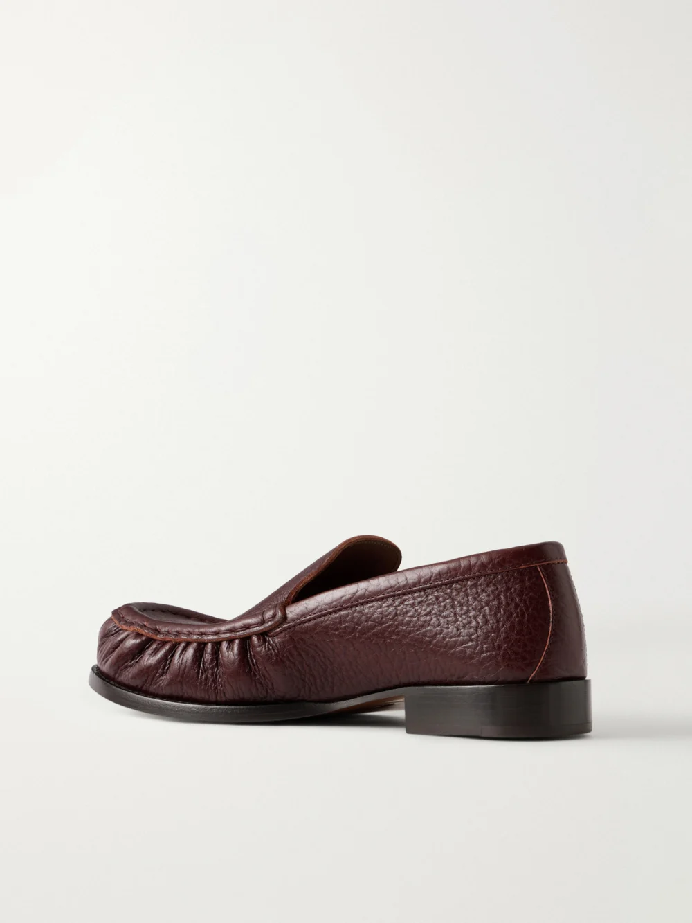 Back view of the Dries Van Noten Leather Loafers