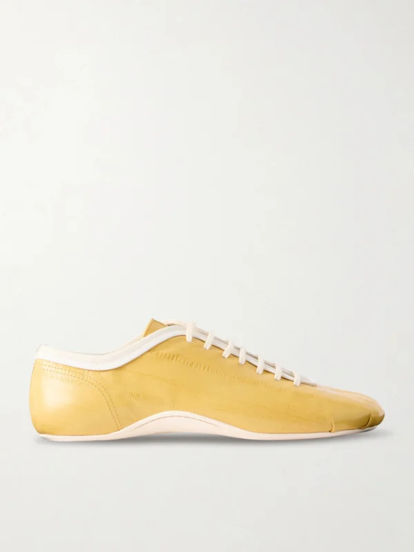 Dries Van Noten Leather Sneakers