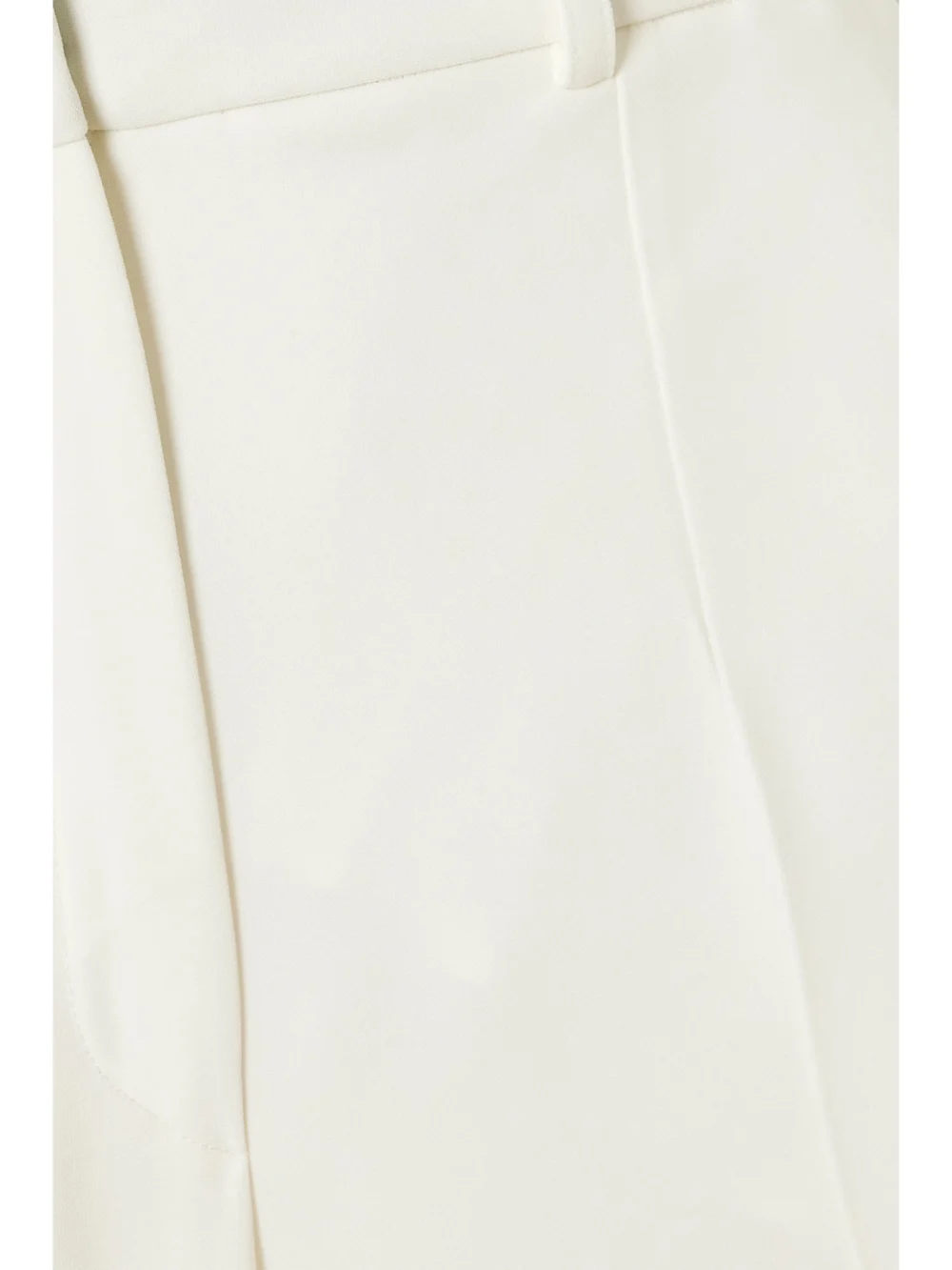 Close-up detail of the Elie Saab Crepe Wide-leg Pants