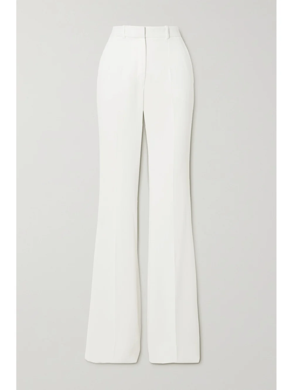 Elie Saab Crepe Wide-leg Pants in white