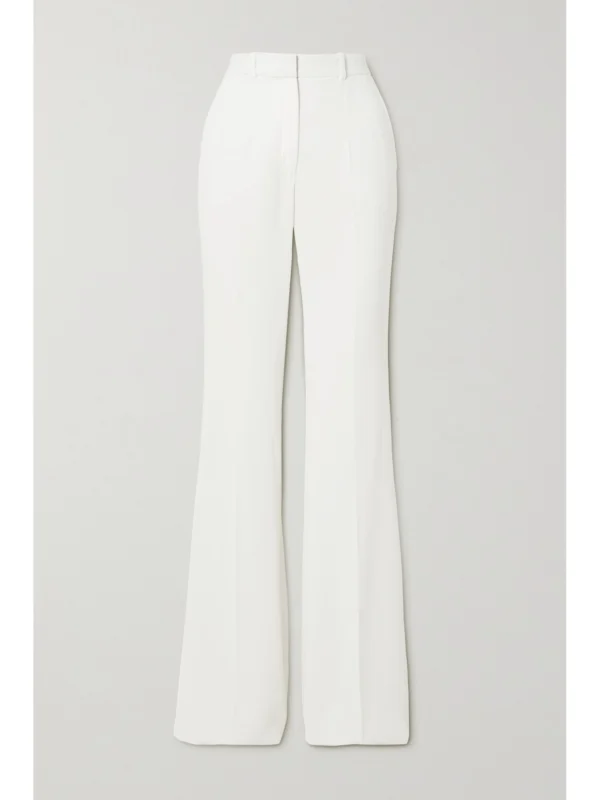 Elie Saab Crepe Wide-leg Pants