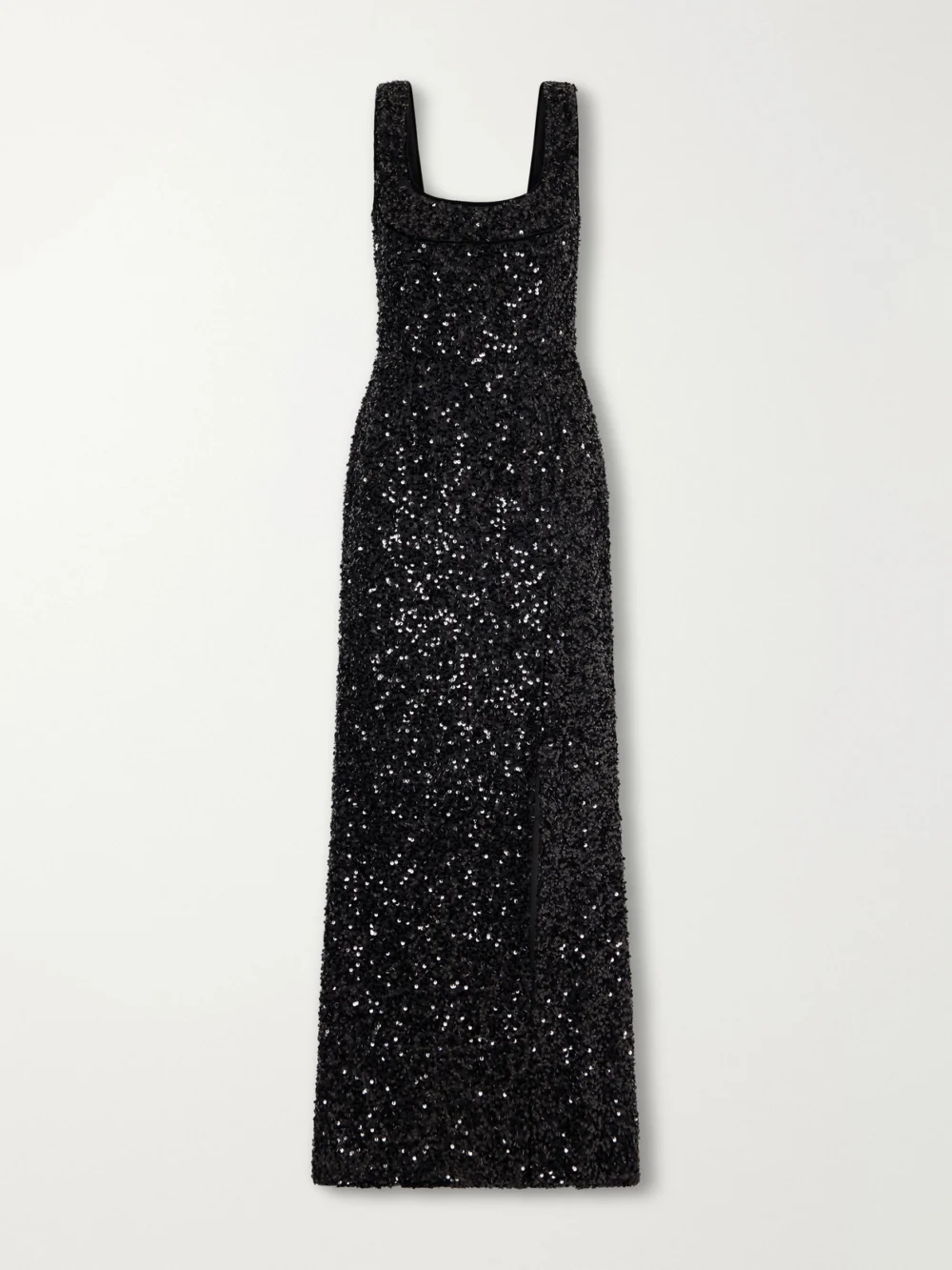 Elie Saab Sequined Gown in black