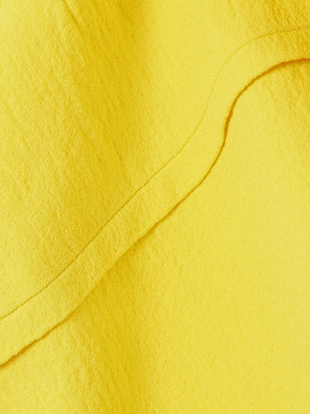 Close-up detail of the Emilia Wickstead Beata Hammered-crepe Mini Dress