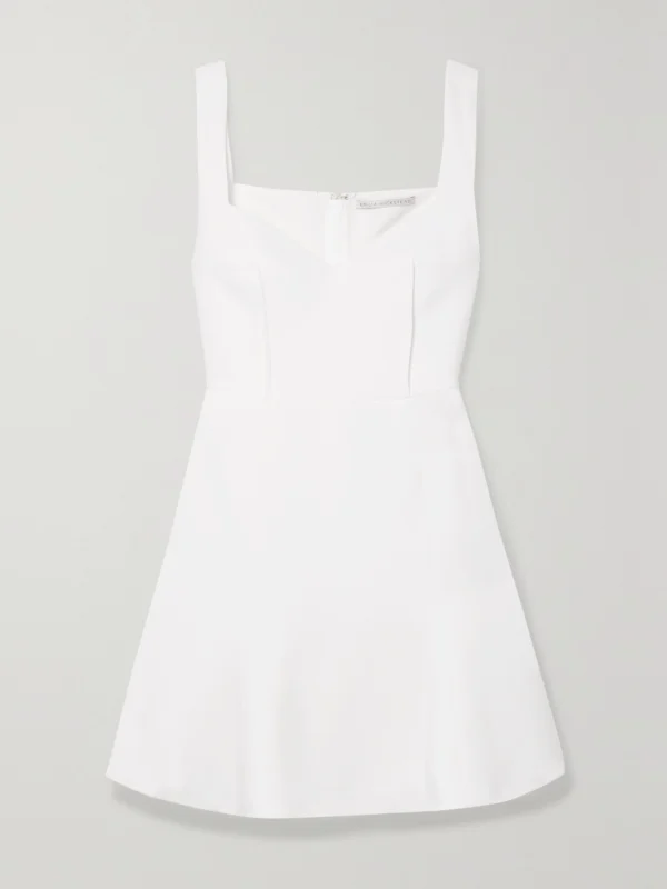 Emilia Wickstead Easter Wool-crepe Mini Dress