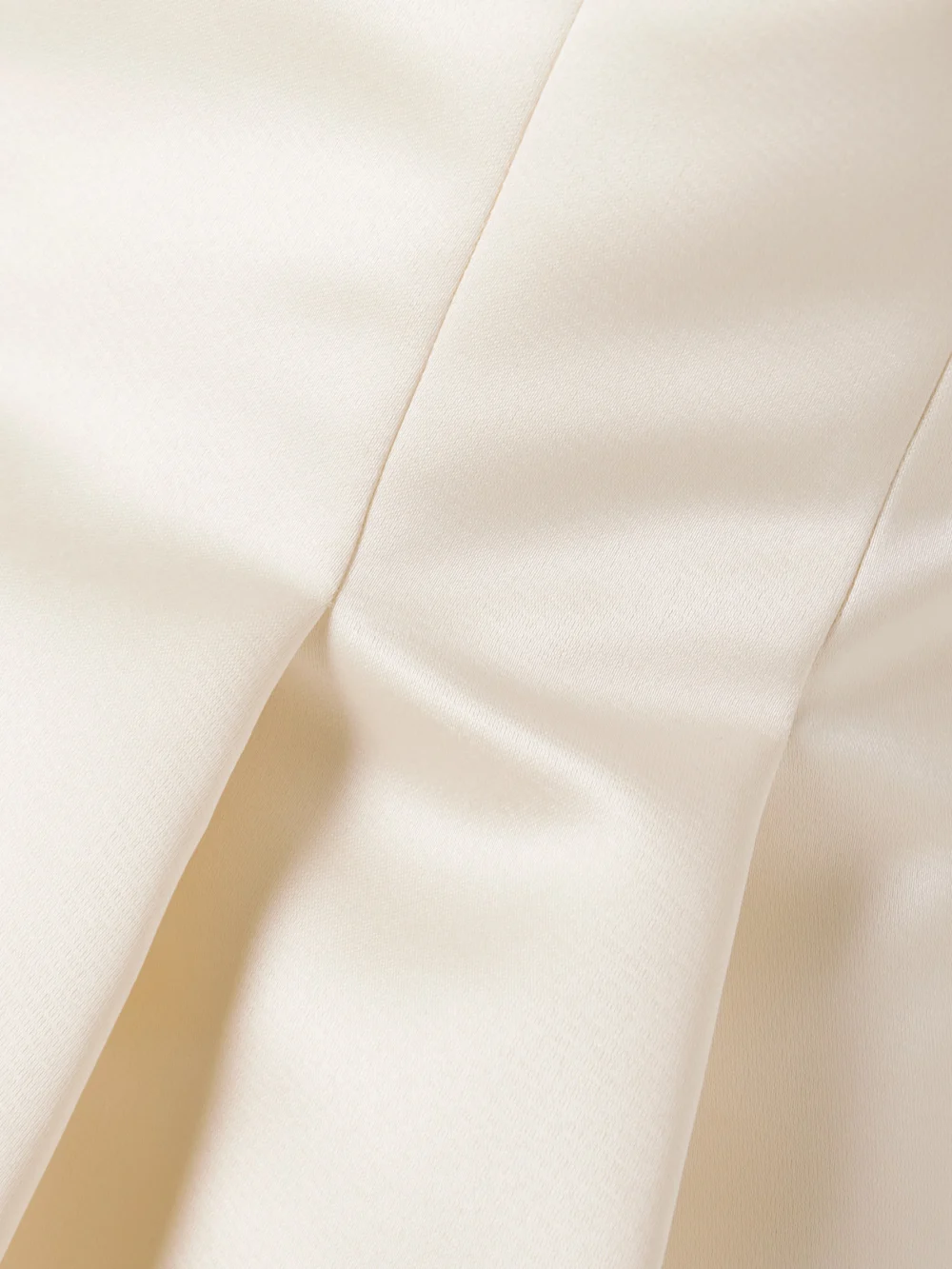 Close-up detail of the Emilia Wickstead Gayla Duchesse-satin Mini Dress