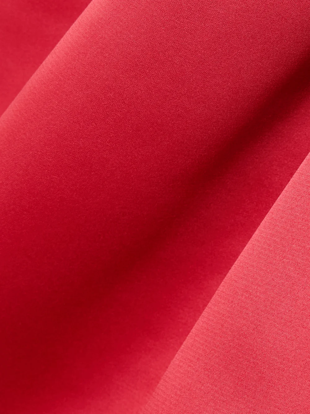 Close-up detail of the Emilia Wickstead Honor Pleated Duchesse-satin Mini Dress