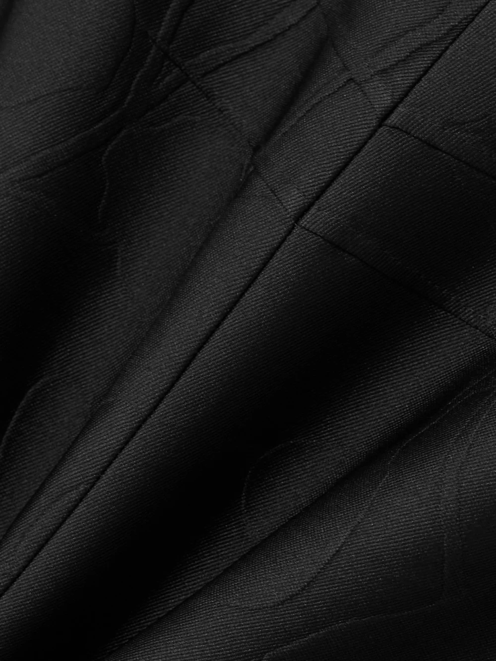Close-up detail of the Emilia Wickstead Ilyse Cutout Cloqué Midi Dress