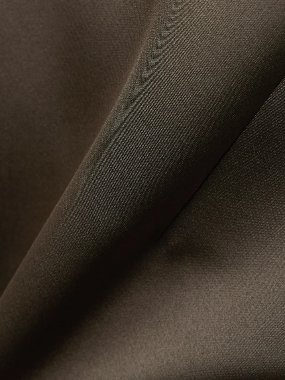 Close-up detail of the Emilia Wickstead Keeley Mudu Strapless Duchesse-satin Midi Dress