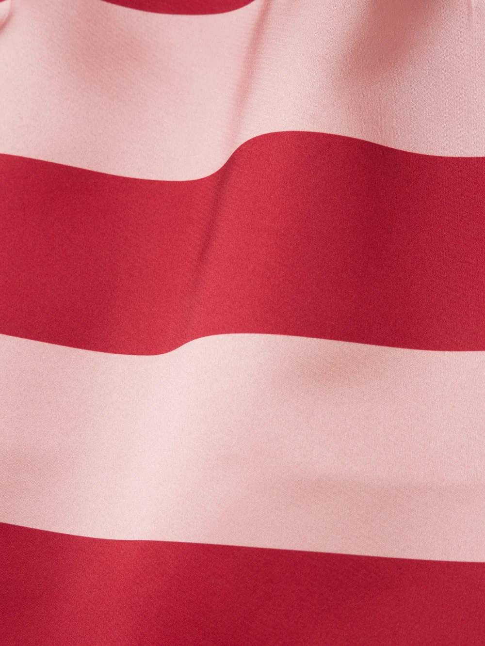 Close-up detail of the Emilia Wickstead Leila Strapless Striped Duchesse-satin Midi Dress