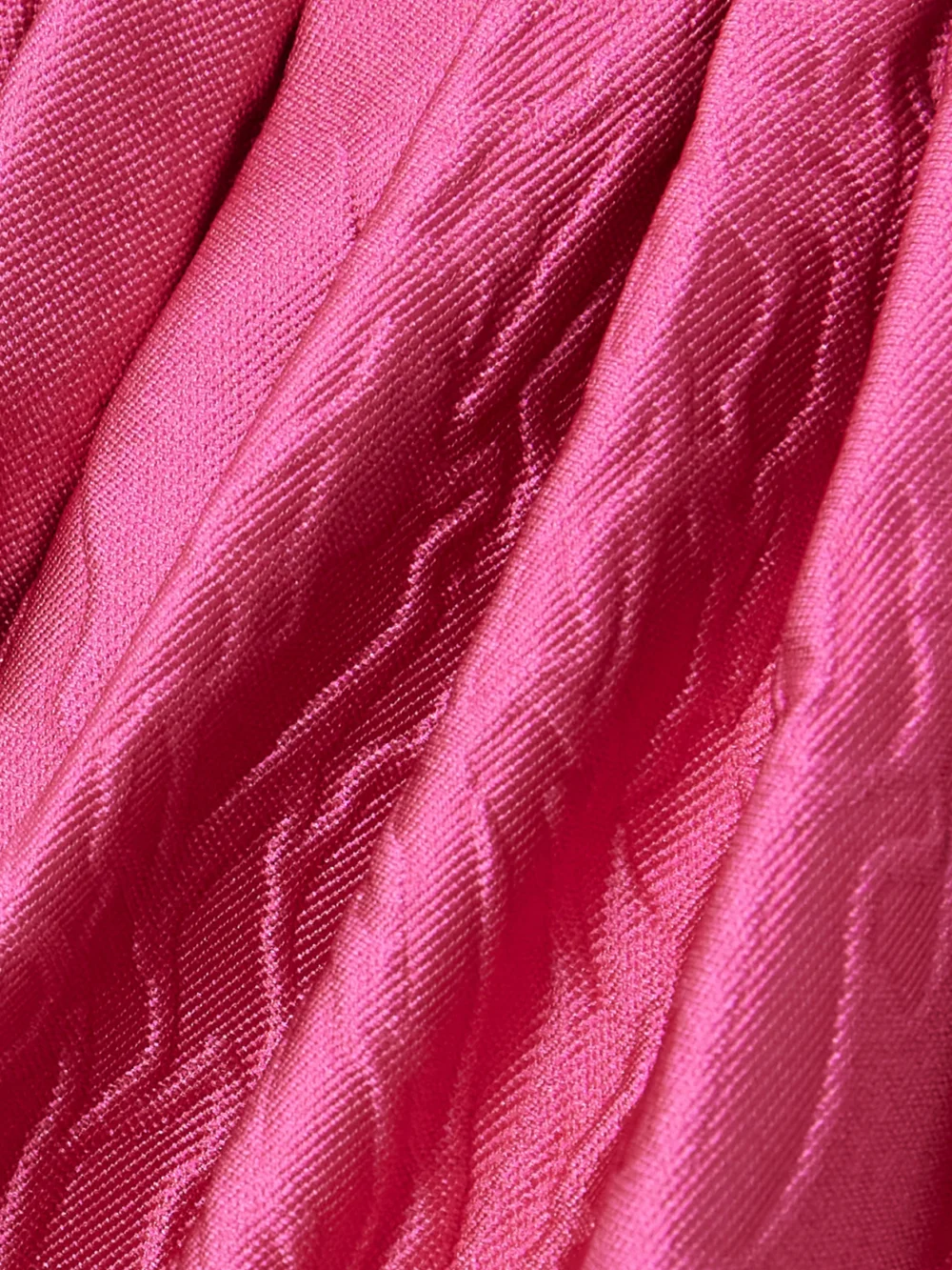 Close-up detail of the Emilia Wickstead Ninette Pleated Cloqué Gown