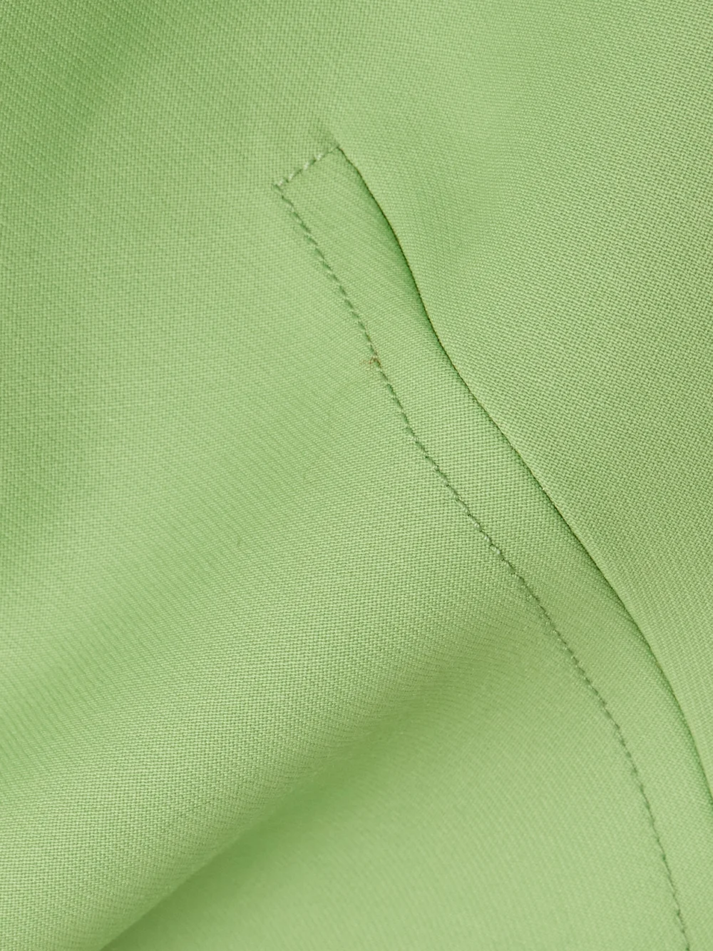 Close-up detail of the Emilia Wickstead Rifer Wool-crepe Mini Dress