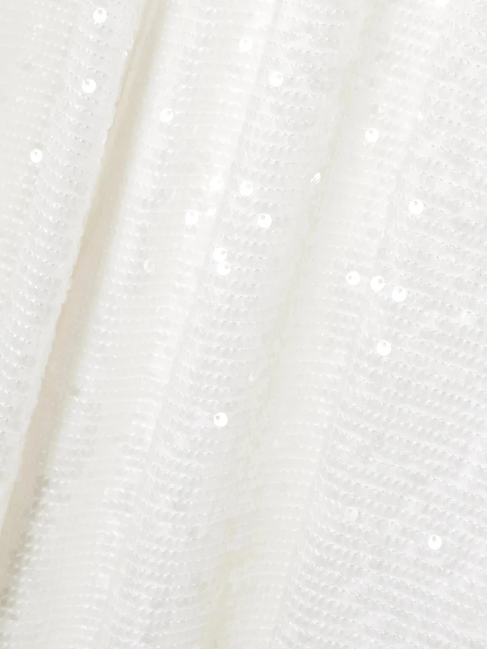 Close-up detail of the Erdem Austin Cape-effect Sequined Chiffon Midi Dress