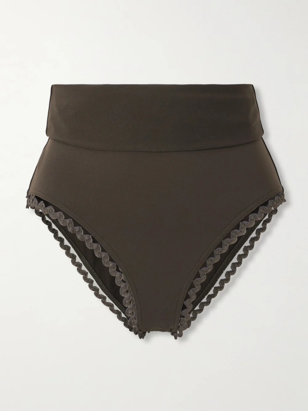 Eres Fever Hit Ric Rac-trimmed Bikini Briefs in gray