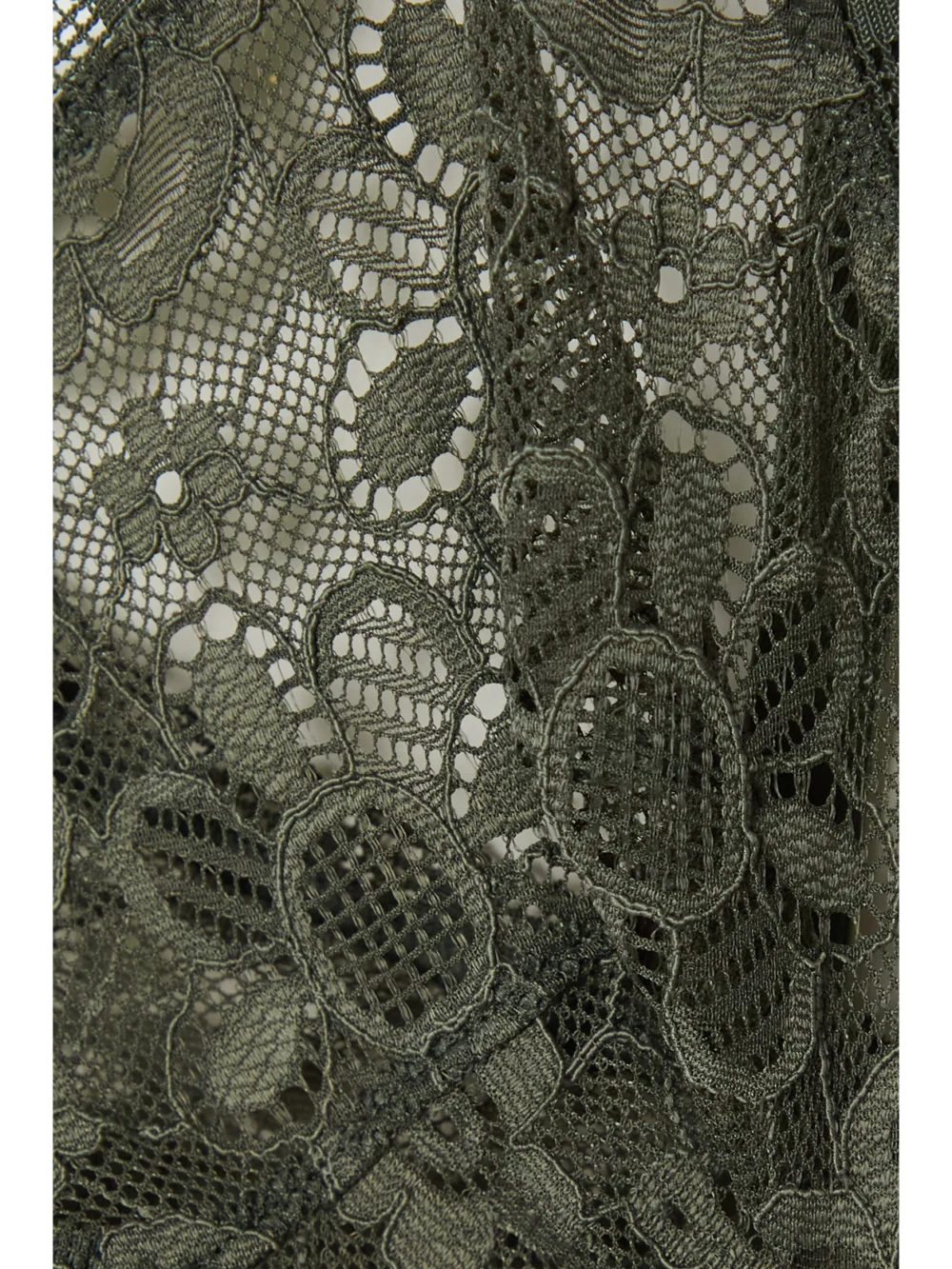 Close-up detail of the Eres Heureux Stretch-lace Soft-cup Triangle Bra