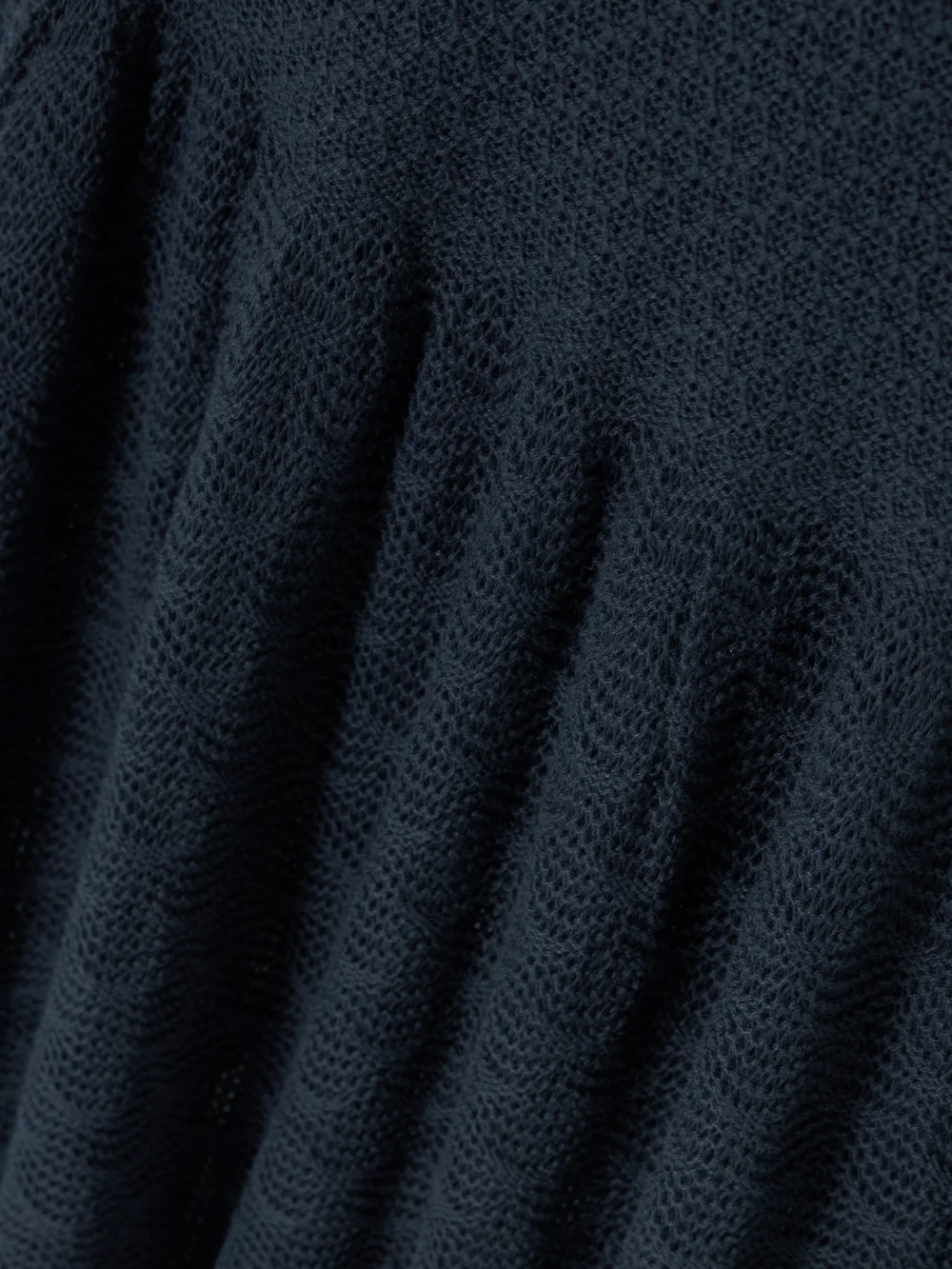 Close-up detail of the Escvdo Cayo One-shoulder Cotton Maxi Dress