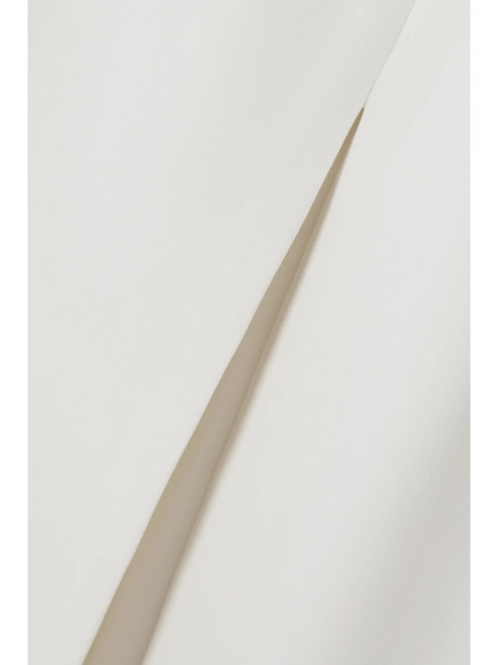 Close-up detail of the Et Ochs Rowena Cutout Cady Gown