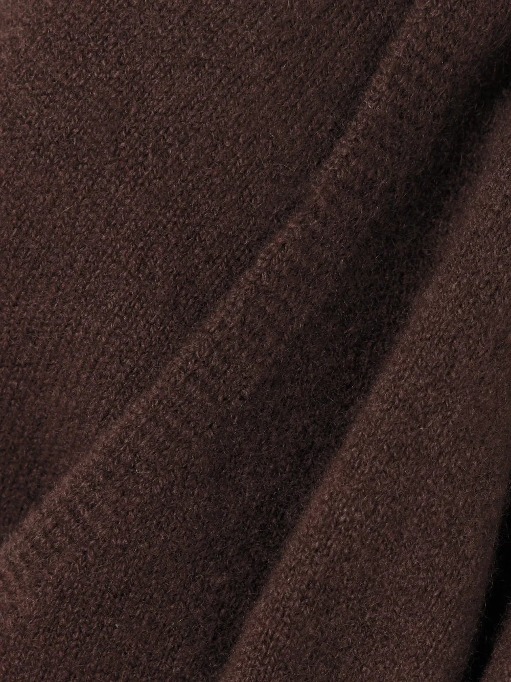 Close-up detail of the Éterne Willa Cashmere Bralette