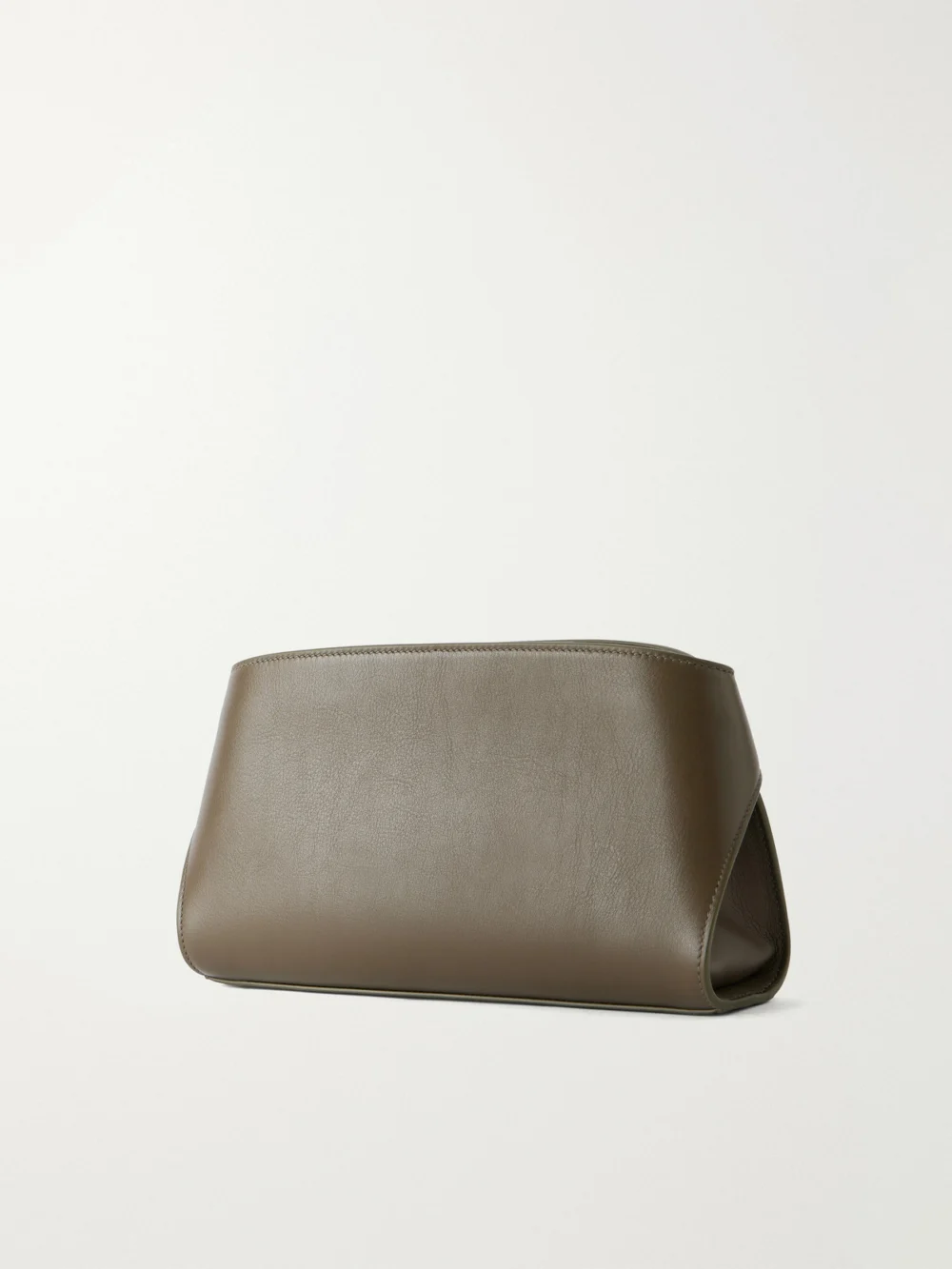 Back view of the Ferragamo Hug Embellished Textured-leather Shoulder Bag
