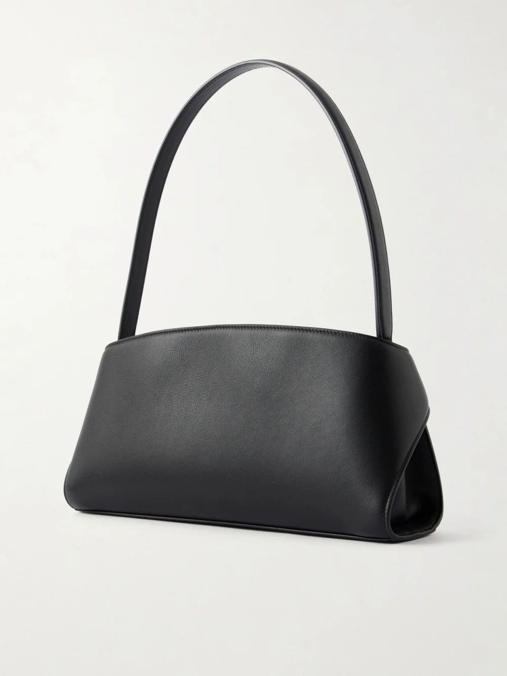 Back view of the Ferragamo Hug Leather Shoulder Bag