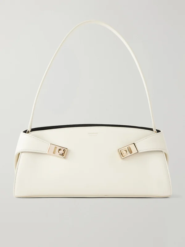 Ferragamo Hug Leather Shoulder Bag