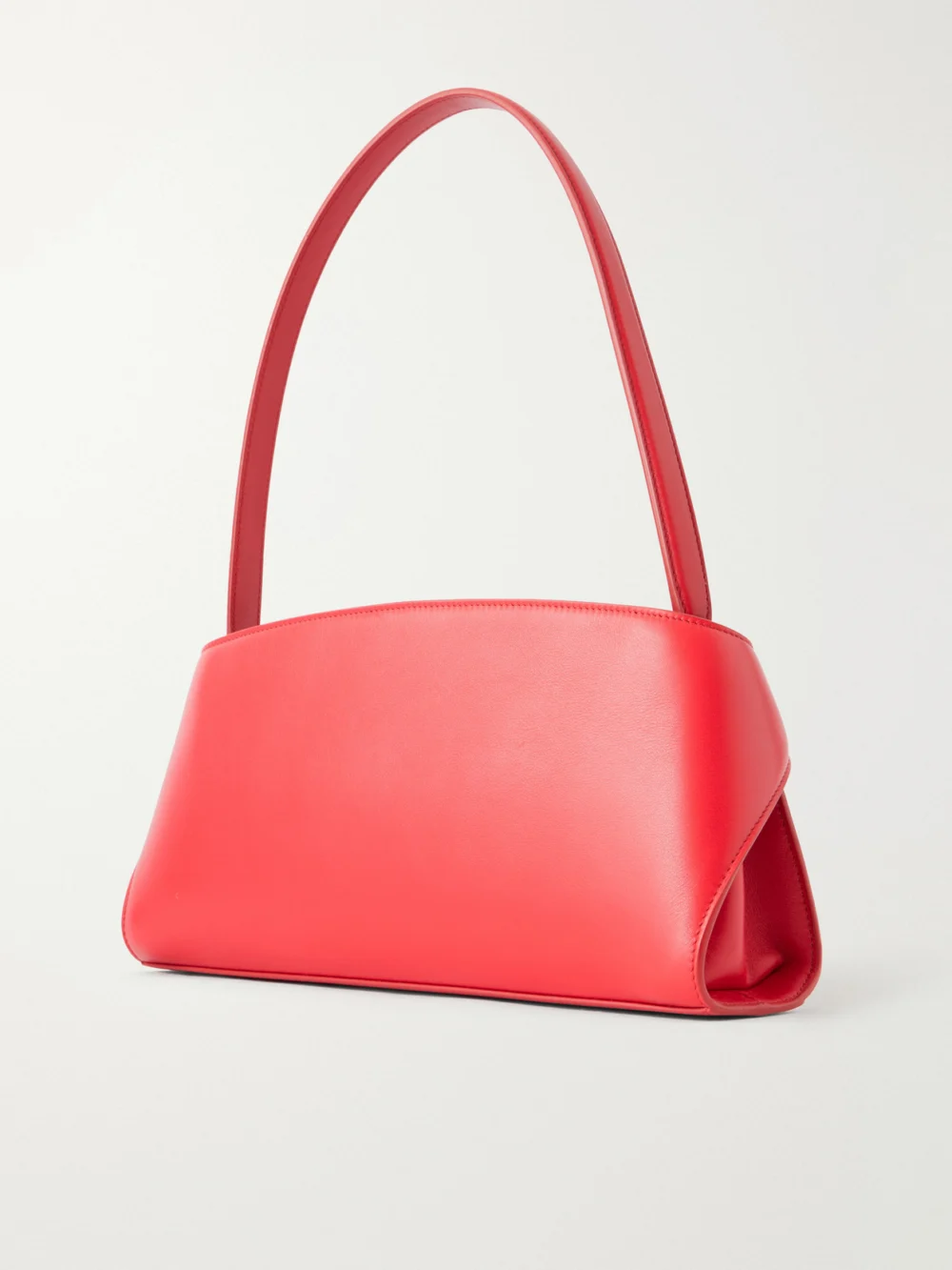 Back view of the Ferragamo Hug Leather Shoulder Bag
