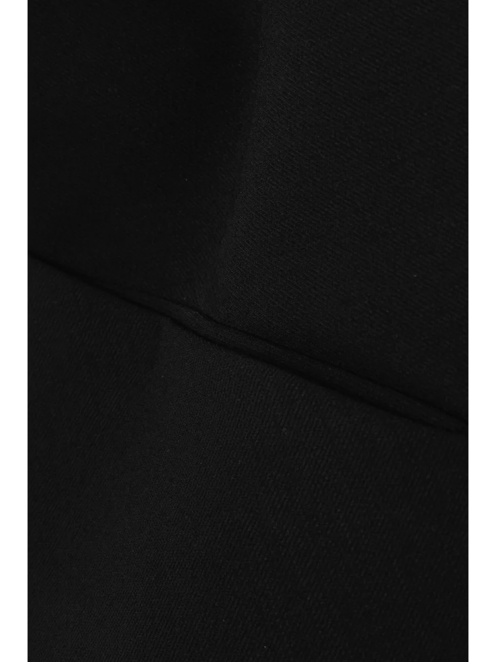 Close-up detail of the Ferragamo Layered Wool-blend Blouse