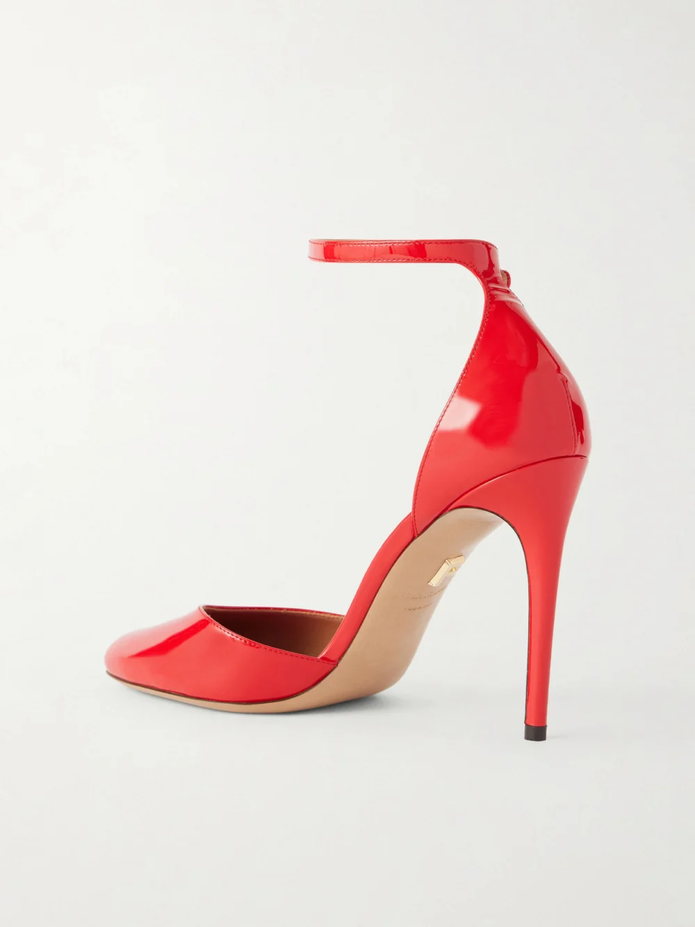 Back view of the Ferragamo Maily Leather Pumps
