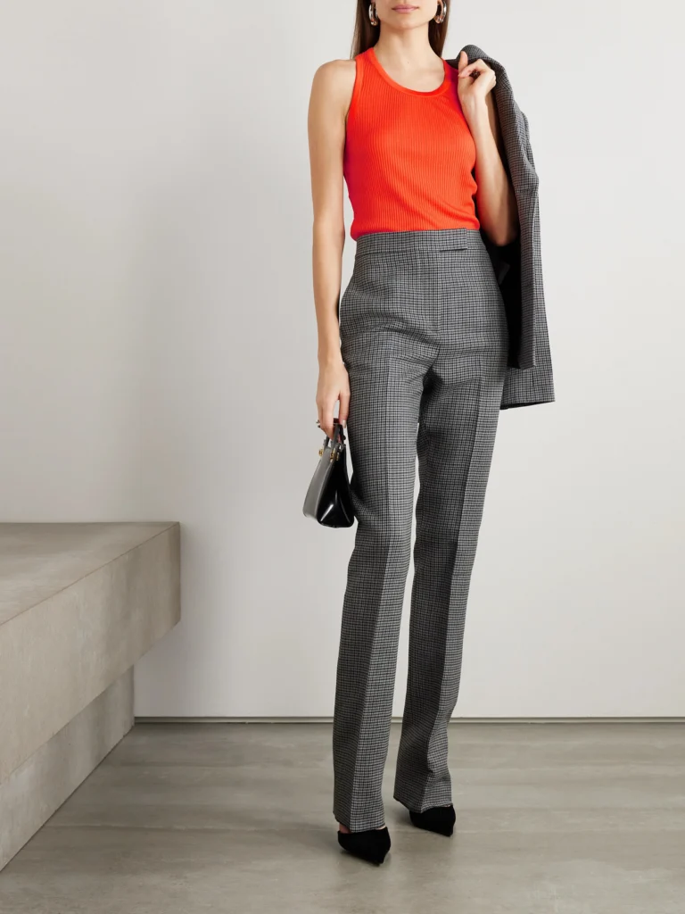 Ferragamo Ribbed Jersey Tank