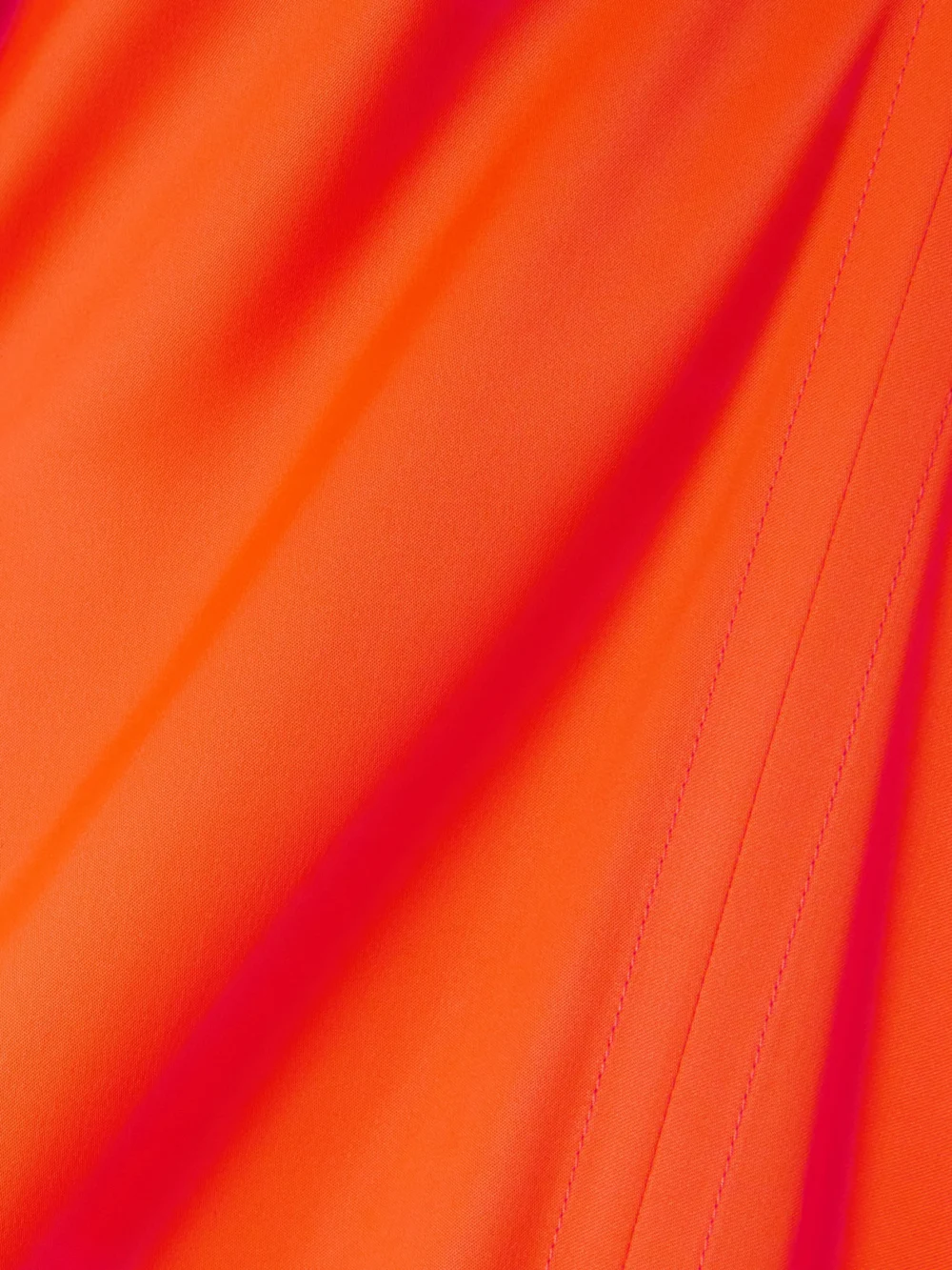 Close-up detail of the Ferragamo Stretch-satin Gown