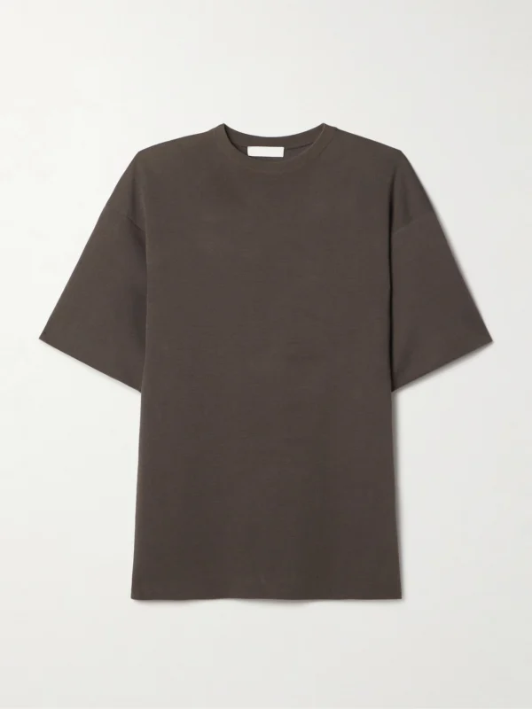 Fforme Dwyn Wool and Cotton-blend T-shirt
