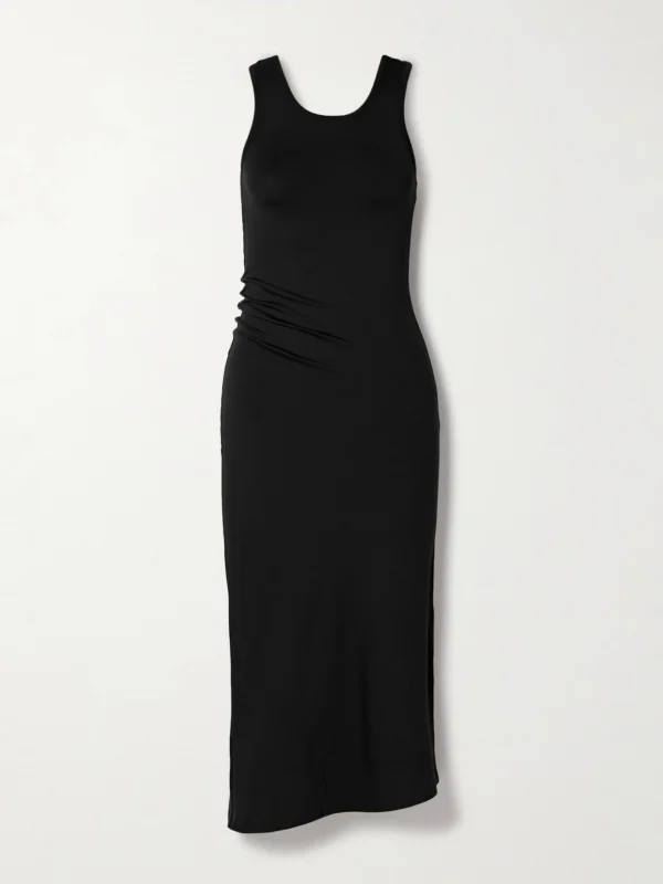 Fforme Reva Stretch-silk Midi Dress