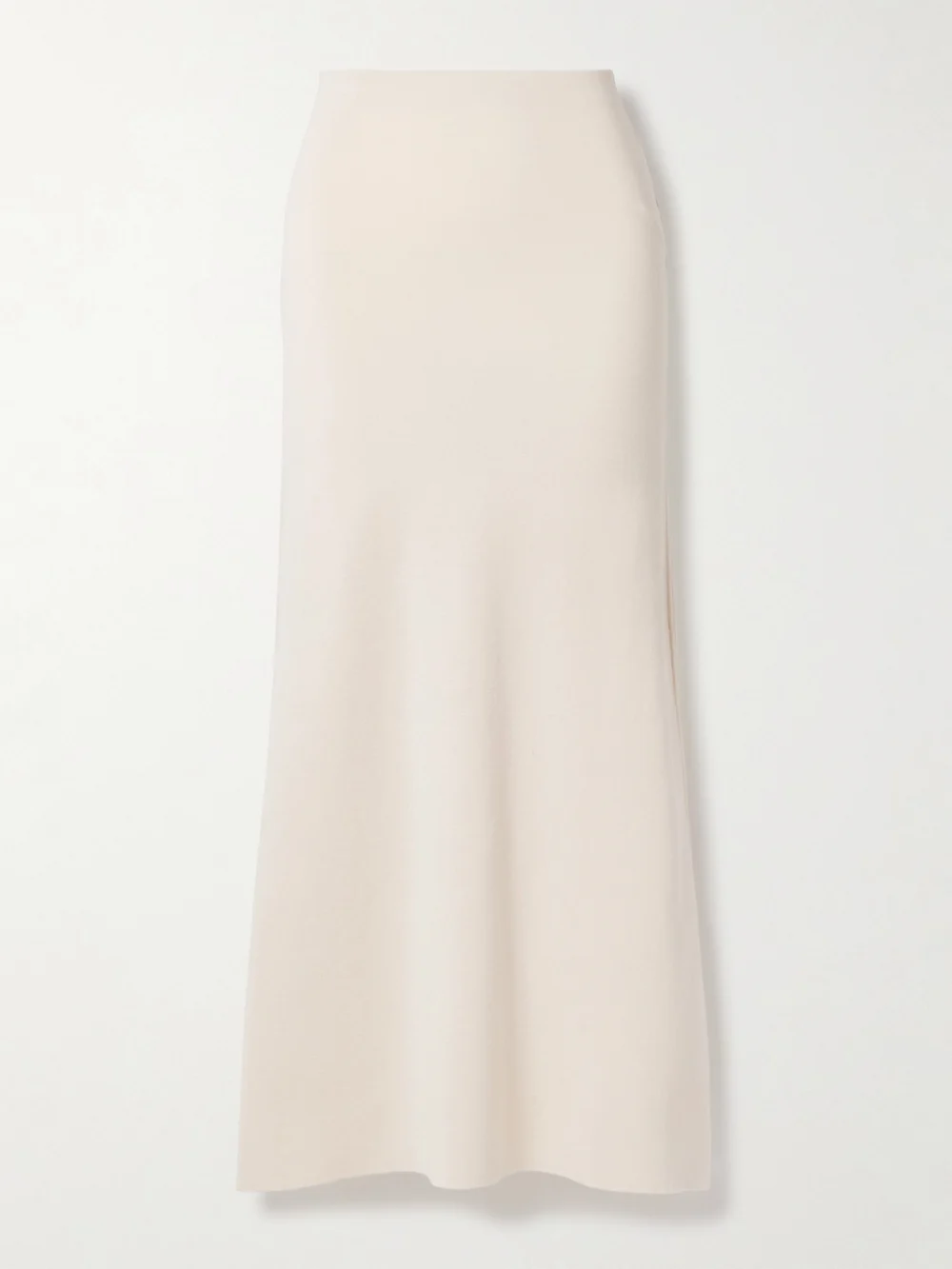 Fforme Robyn Wool-blend Maxi Skirt in beige