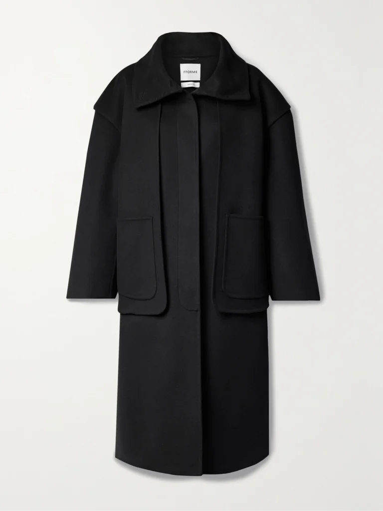 Fforme Wei Layered Wool Coat