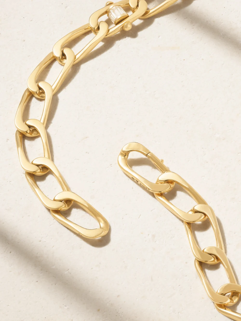Back view of the FoundRae 18-karat Gold Diamond Necklace