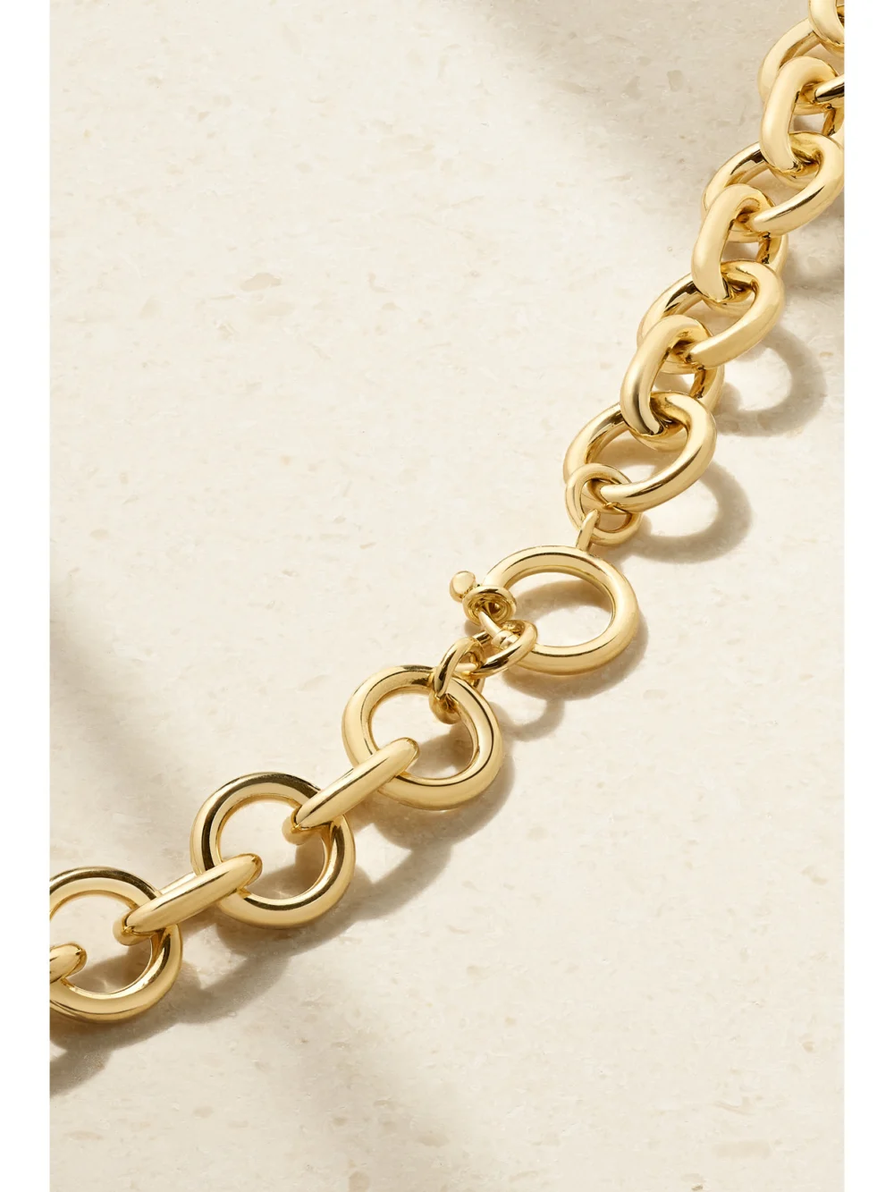 Back view of the FoundRae 18-karat Recycled Gold Necklace