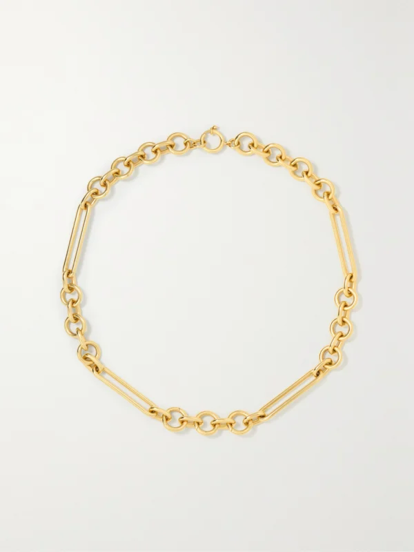 FoundRae 18-karat Recycled Gold Necklace
