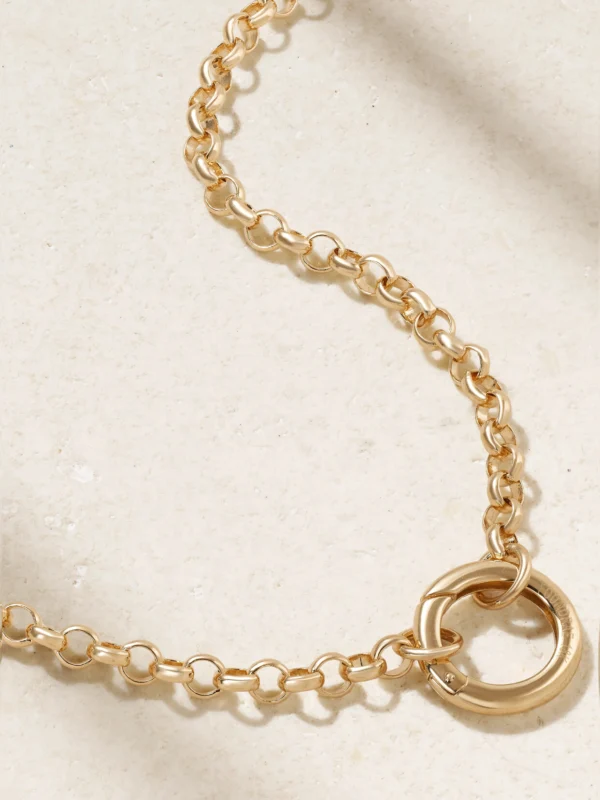 FoundRae Medium 18-karat Gold Necklace