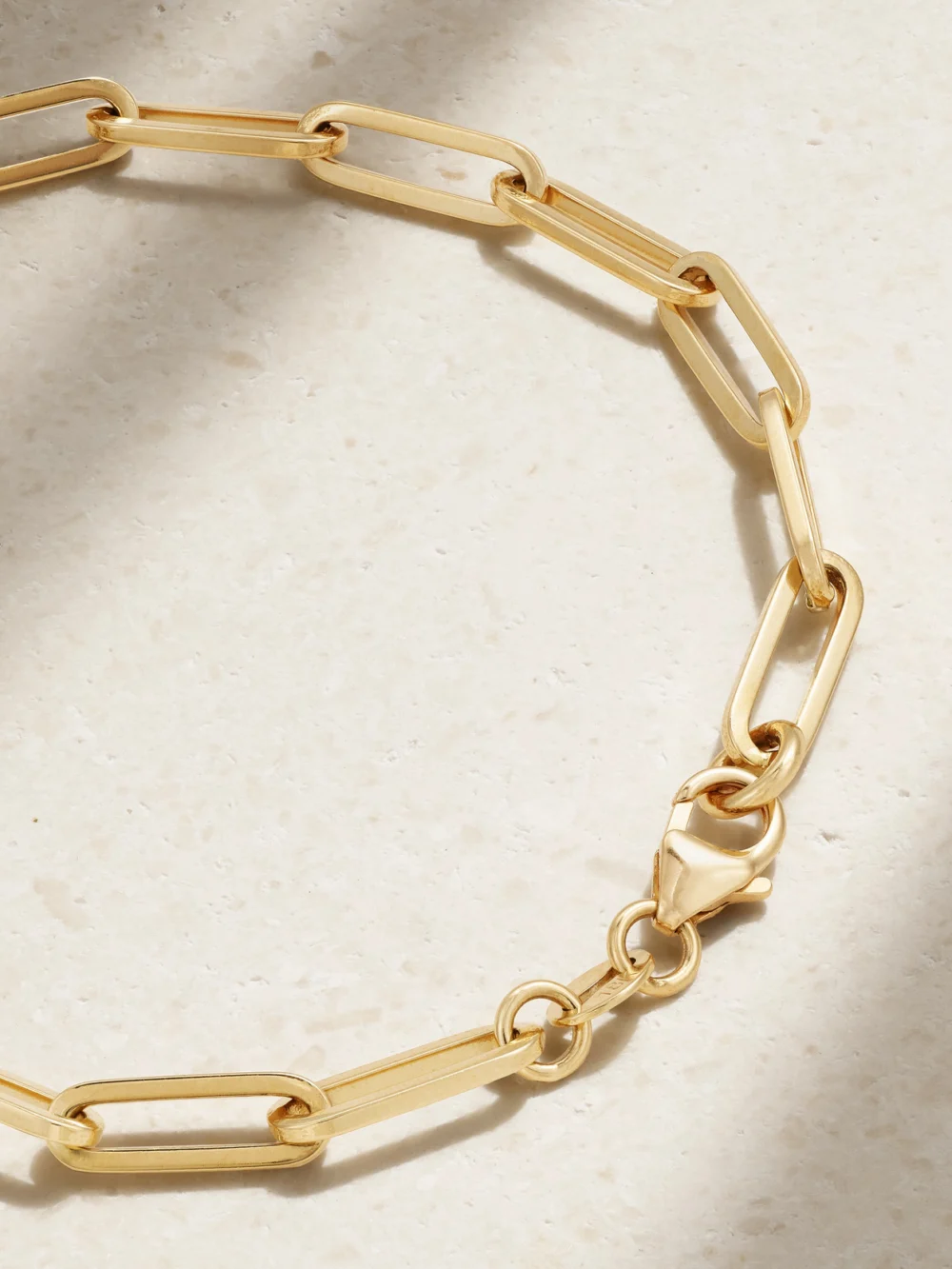 Back view of the FoundRae Reflection 18-karat Gold Enamel Bracelet