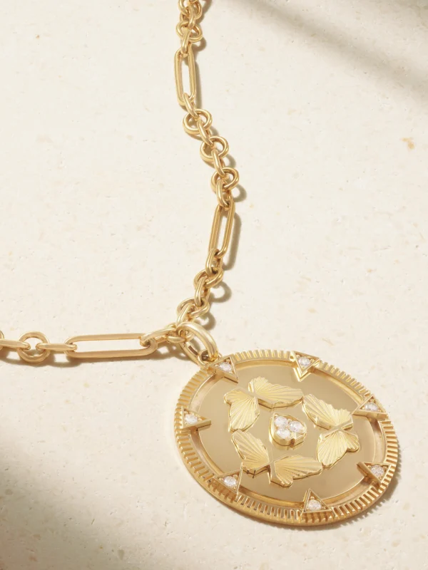 FoundRae Reverie 18-karat Gold Diamond Necklace