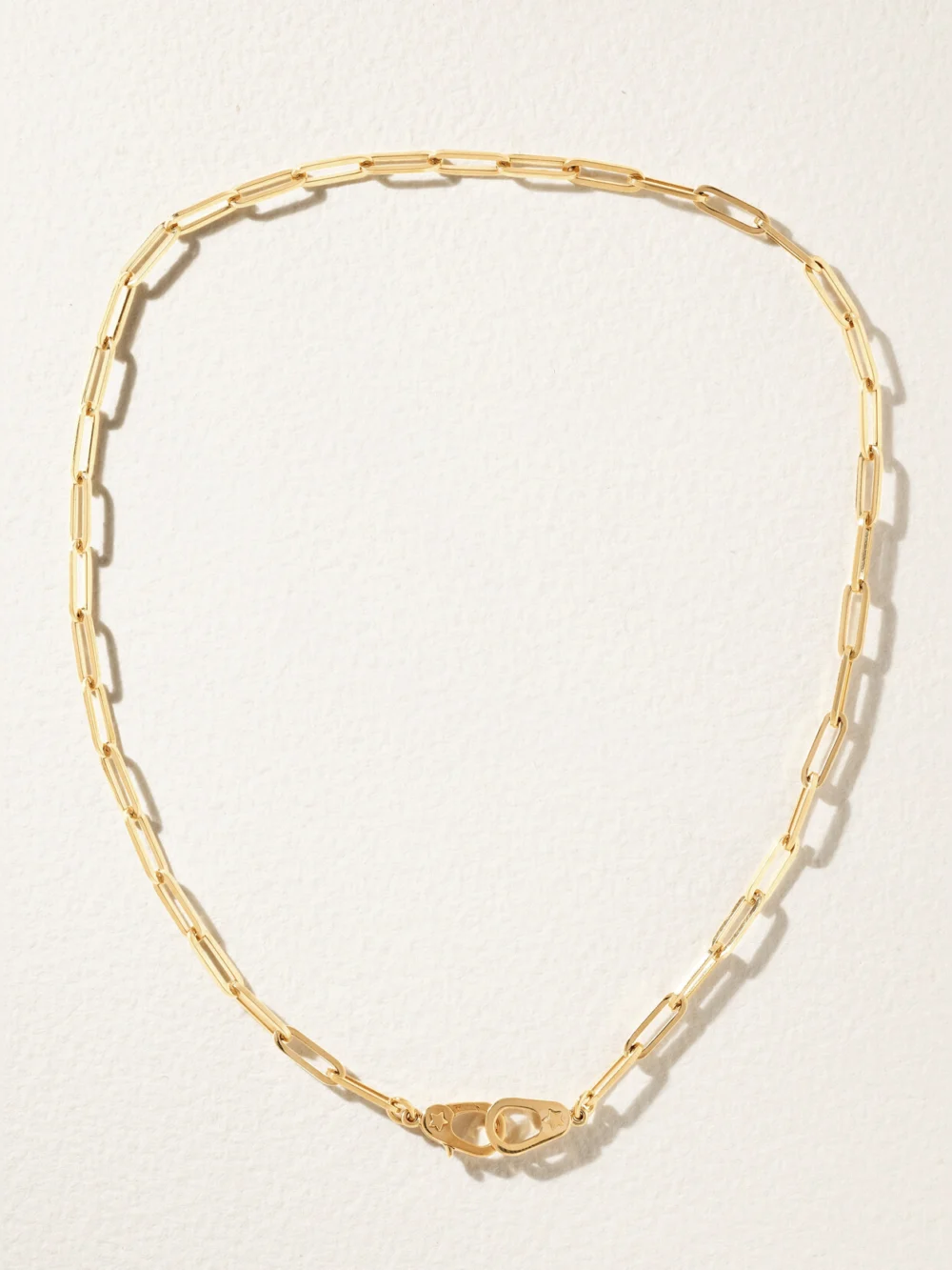 FoundRae Sister Hook 18-karat Gold Necklace