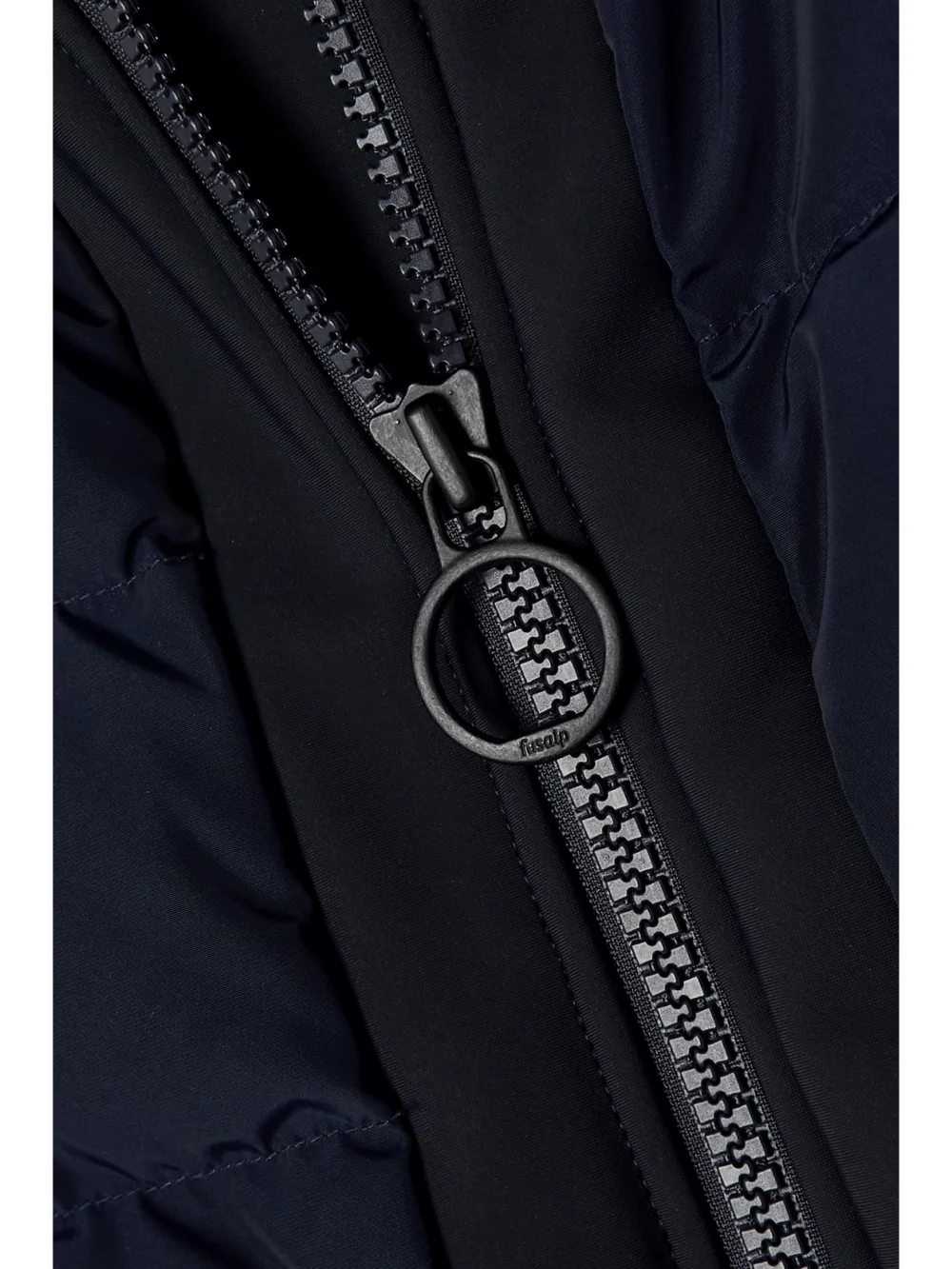 Close-up detail of the Fusalp Clarisse Quilted Ski Suit