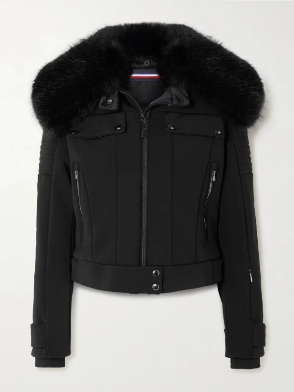 Fusalp Maeli Faux Fur-trimmed Hooded Ski Jacket