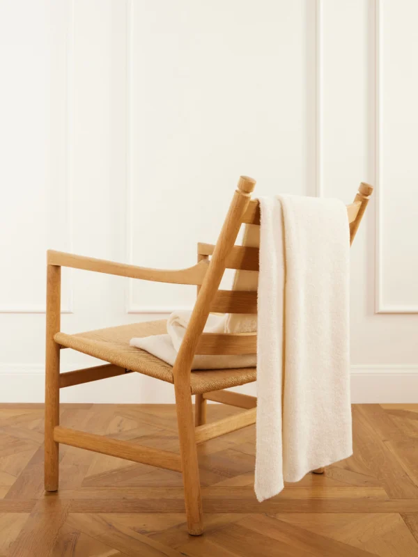 Gabriela Hearst Hallam Cashmere and Silk-blend Throw